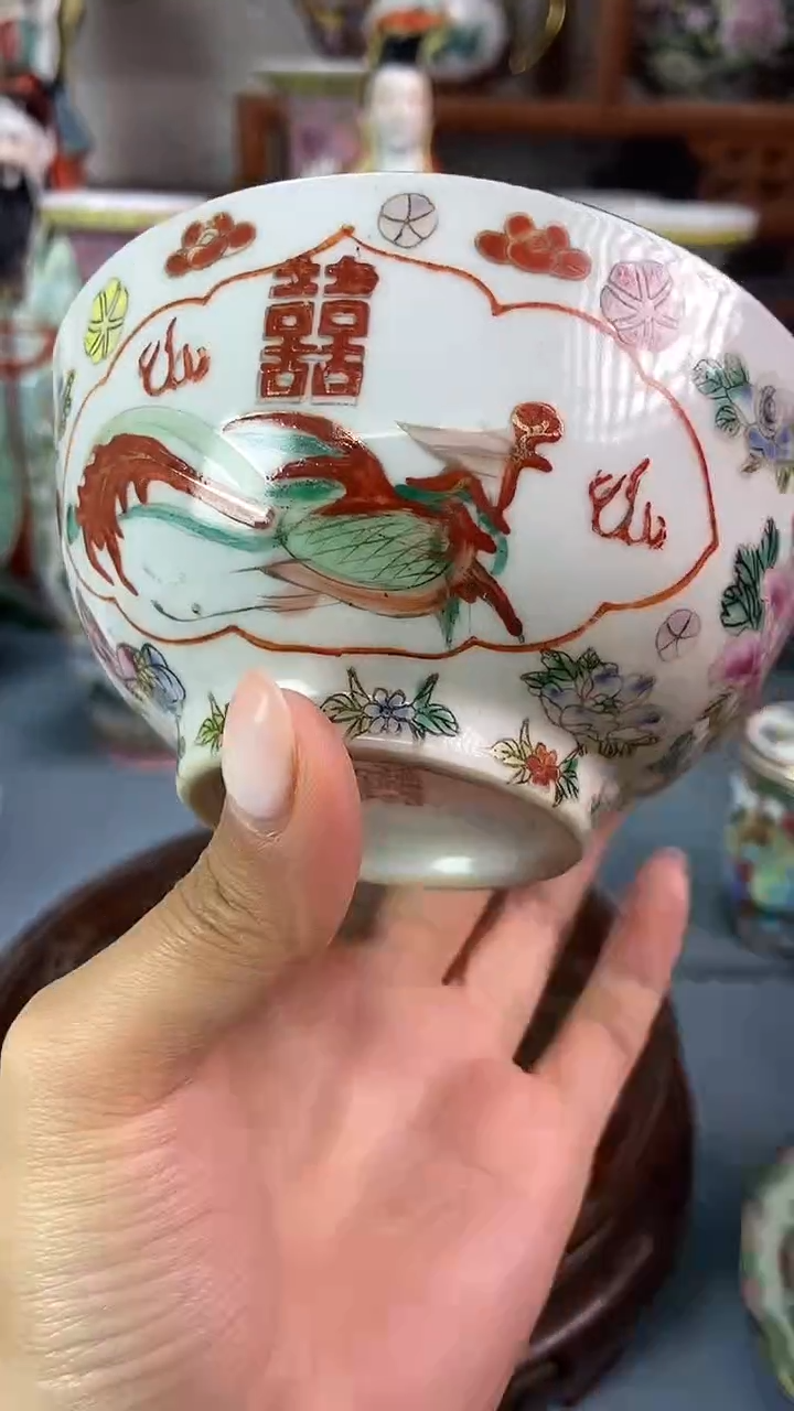 瓷片微瑕慎拍景德镇窑老厂瓷器单件