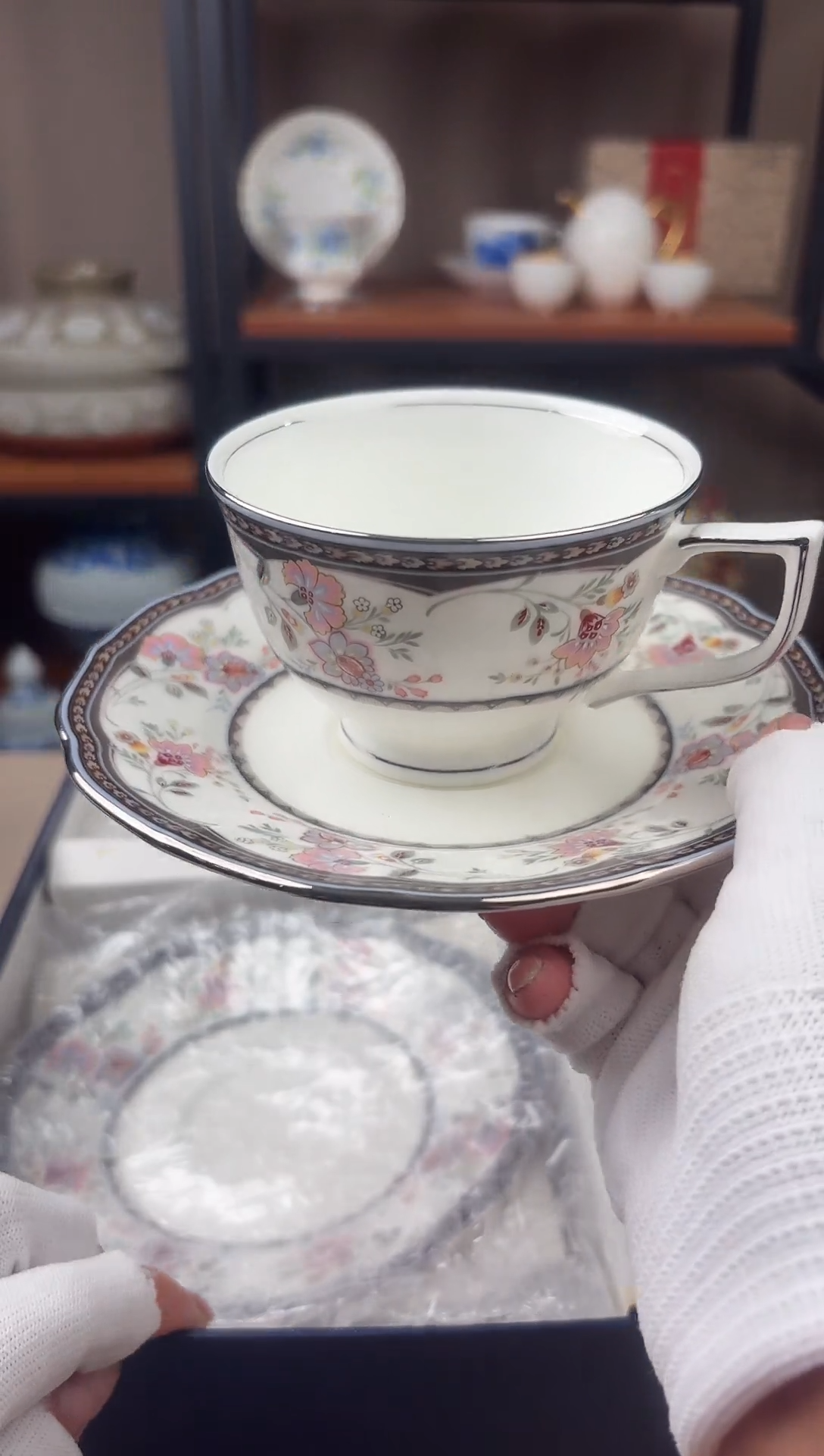 瓷片米卡萨咖啡杯一只