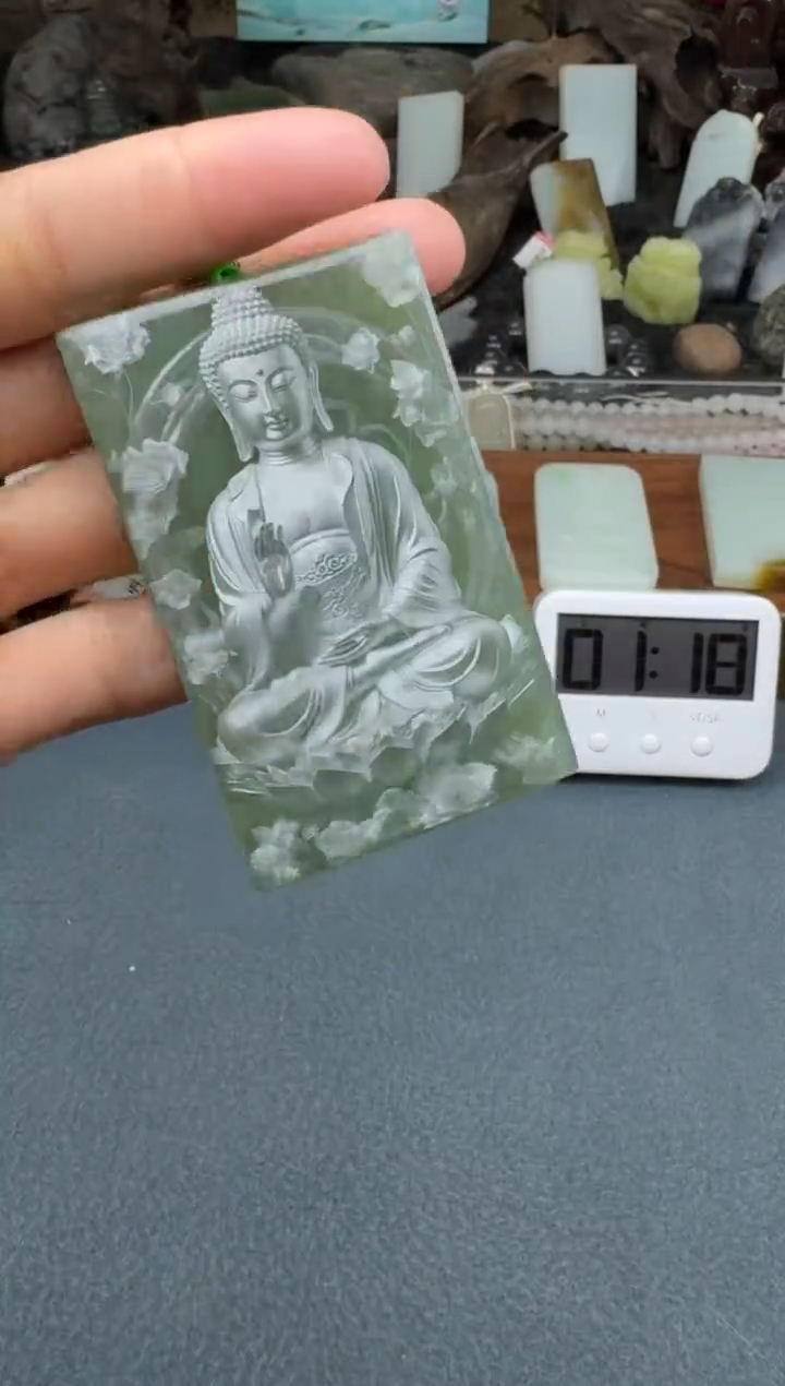 【闪购商品】和田玉颈饰未镶嵌开心