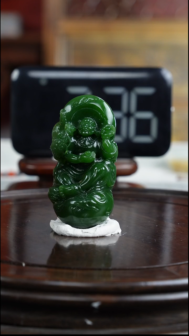 未镶嵌和田玉把件一***谛1