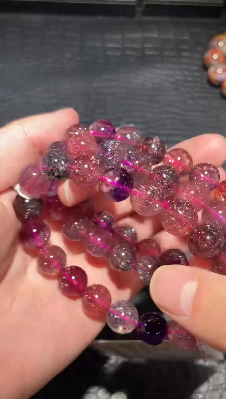 【闪购商品】水晶手链未镶嵌单圈超七A11（多样性发其一）