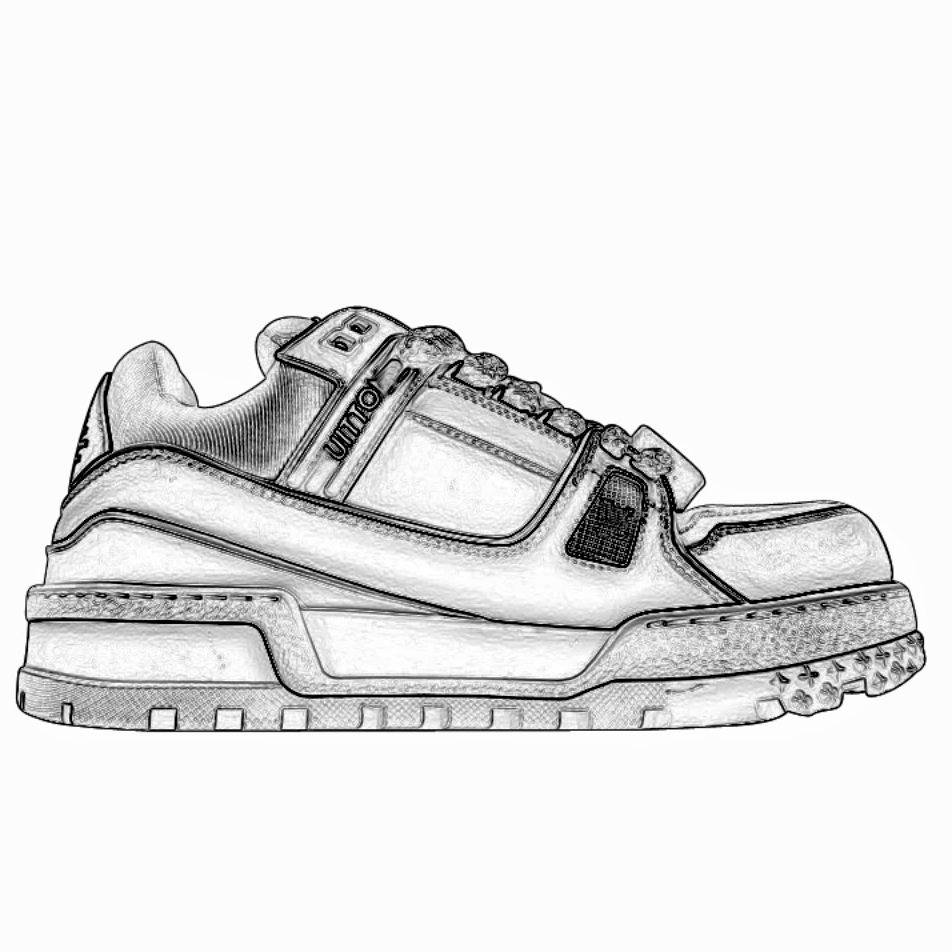 *上海原版代工 潮奢 顶奢中帮透气时尚流行休闲鞋