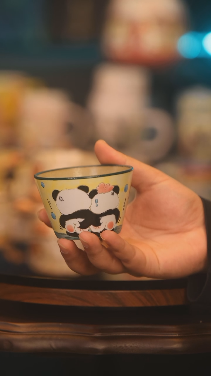 【闪购商品】摆件景德镇釉下彩绘设计师款式陶瓷