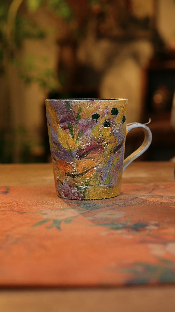 【闪购商品】瓷片1049景德镇手工手绘釉下彩高温瓷