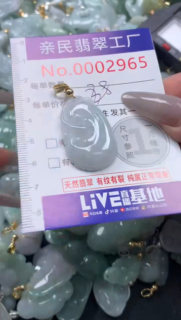 颈饰未镶嵌翡翠2965