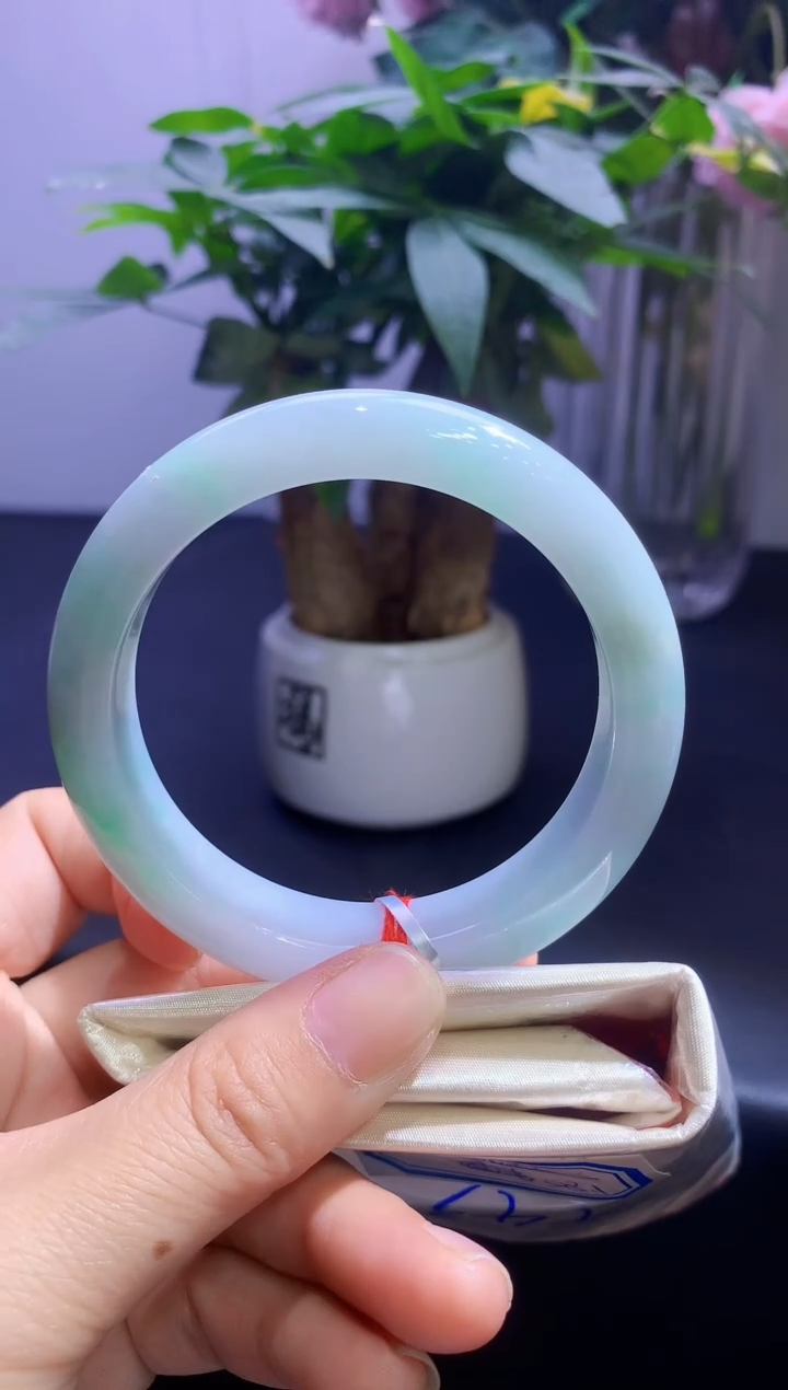 未镶嵌手镯翡翠翡翠手镯圈口57.9-t43