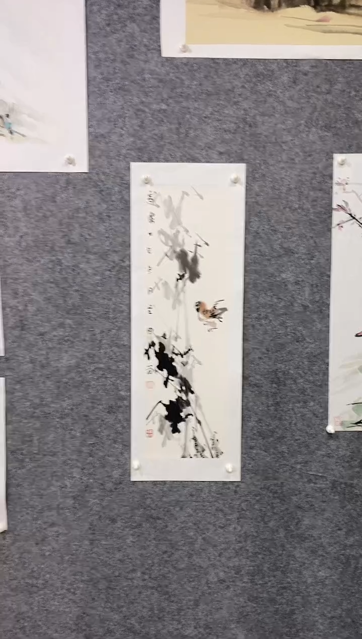 国画尚定固国画作品