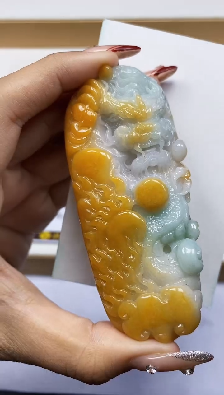 翡翠未镶嵌颈饰翡翠A货