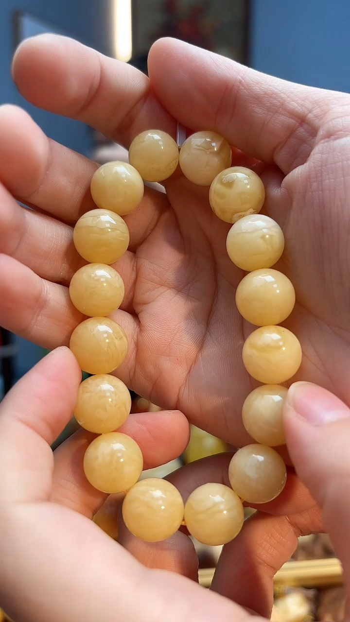 手链琥珀未镶嵌手串
