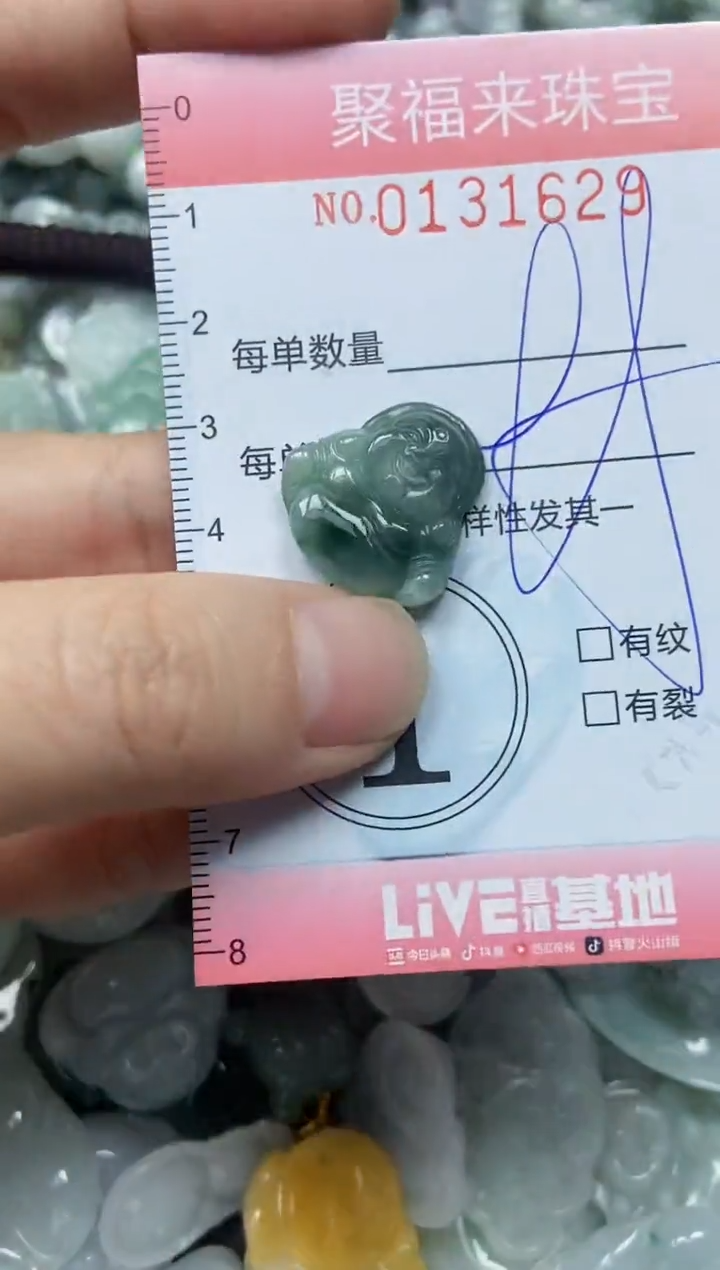 翡翠未镶嵌颈饰闪购0131629