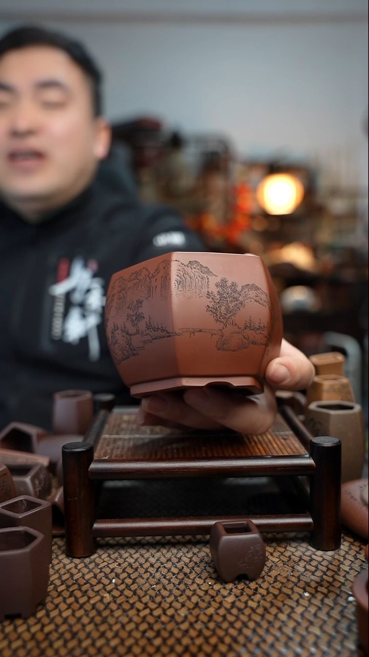 【闪购商品】紫砂花盆長木軒精品紫砂