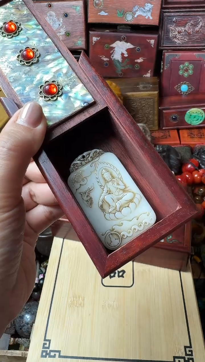 【闪购商品】木盒+子冈牌主播推荐：一物一拍，讲解为准！