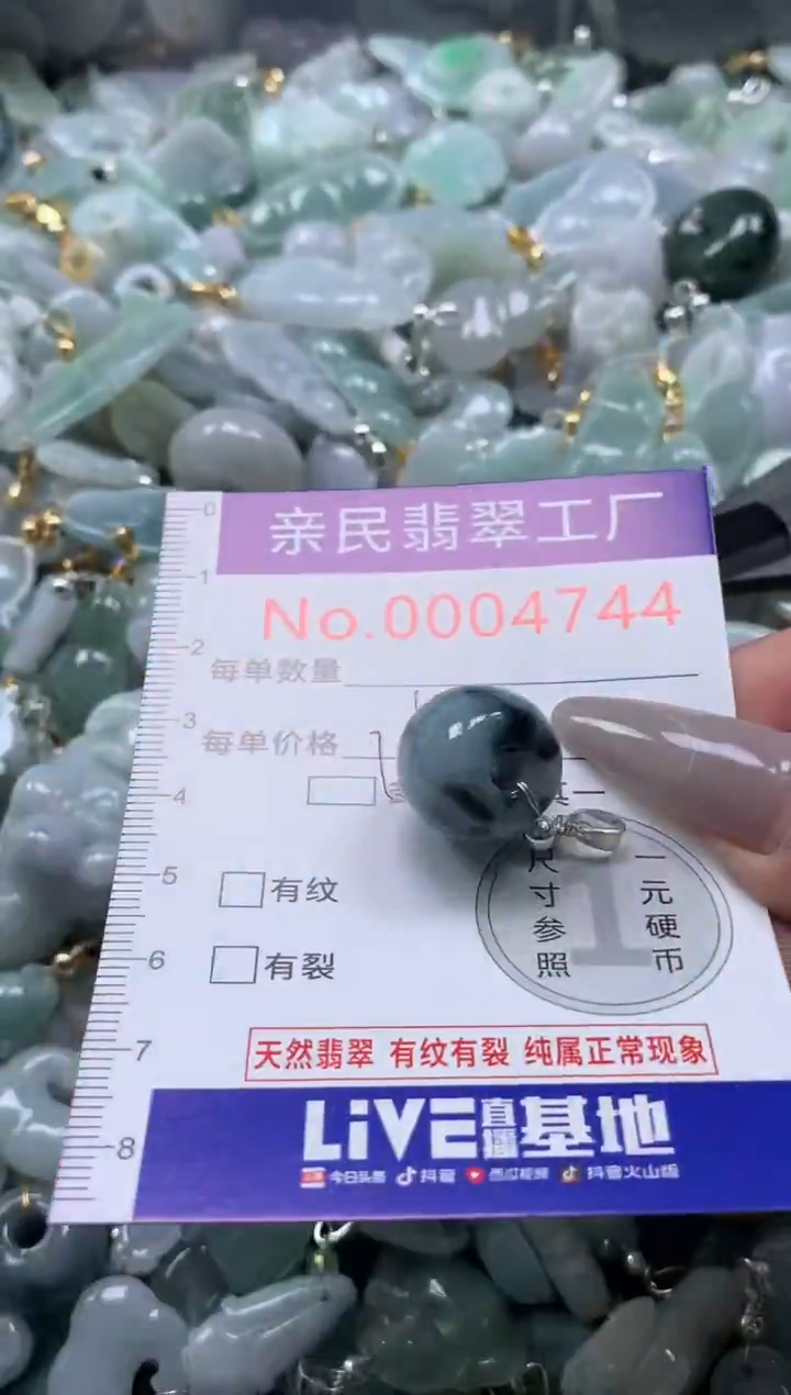 颈饰未镶嵌翡翠4744