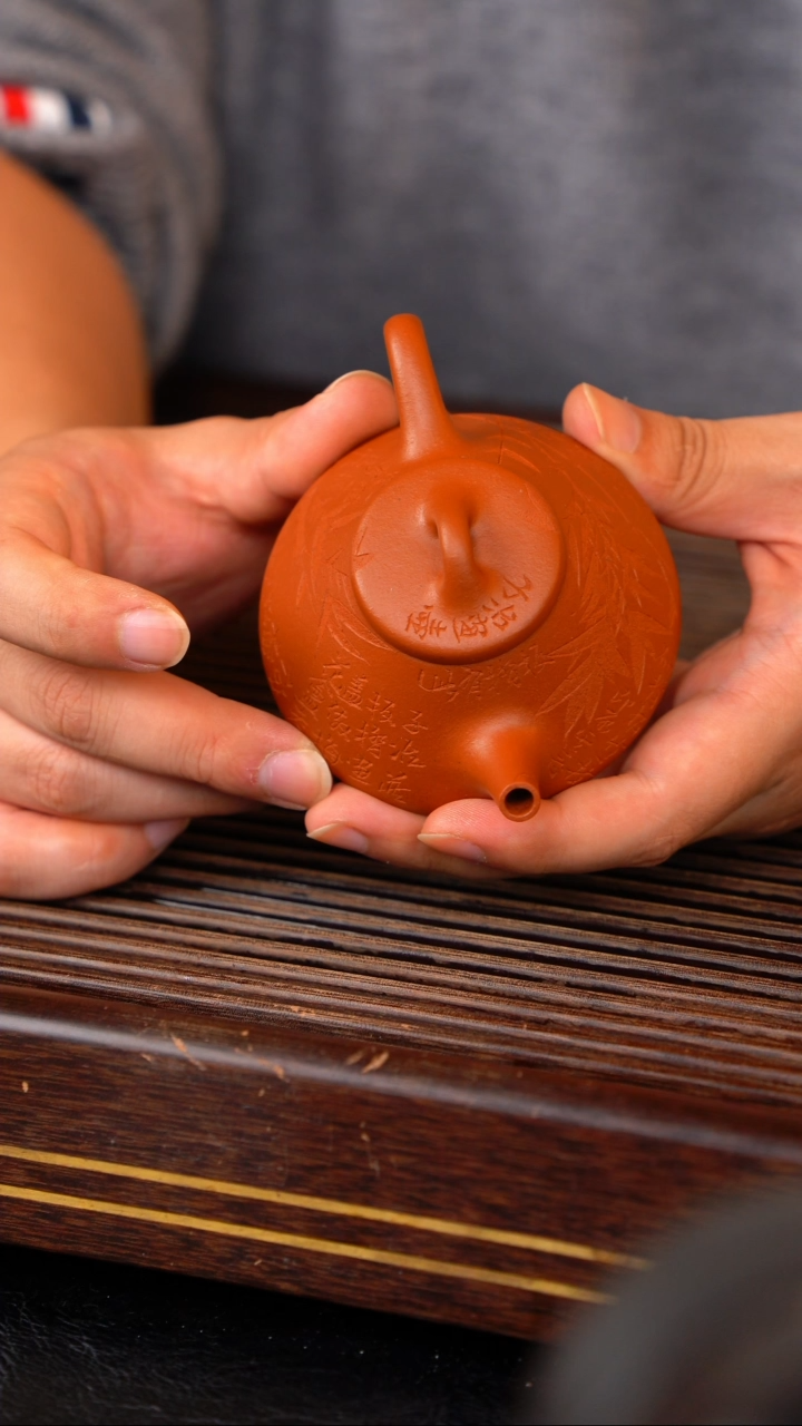 茶壶紫砂朱泥小子冶