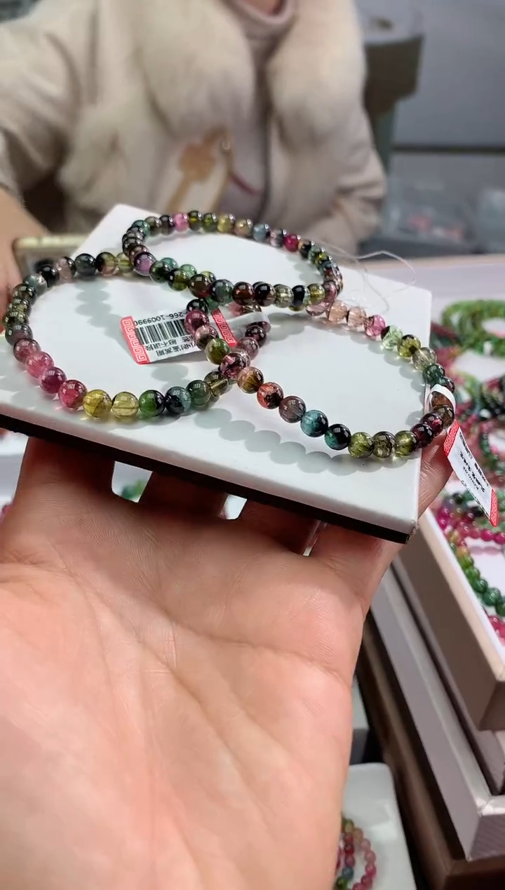 【闪购商品】碧玺手链未镶嵌多样性发一条