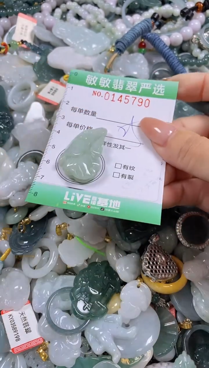 【闪购商品】翡翠未镶嵌颈饰闪购0145790