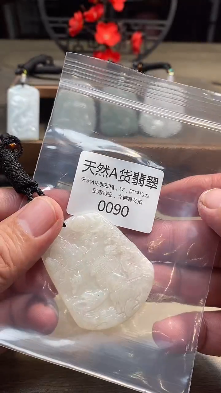 翡翠未镶嵌颈饰00020250528000090