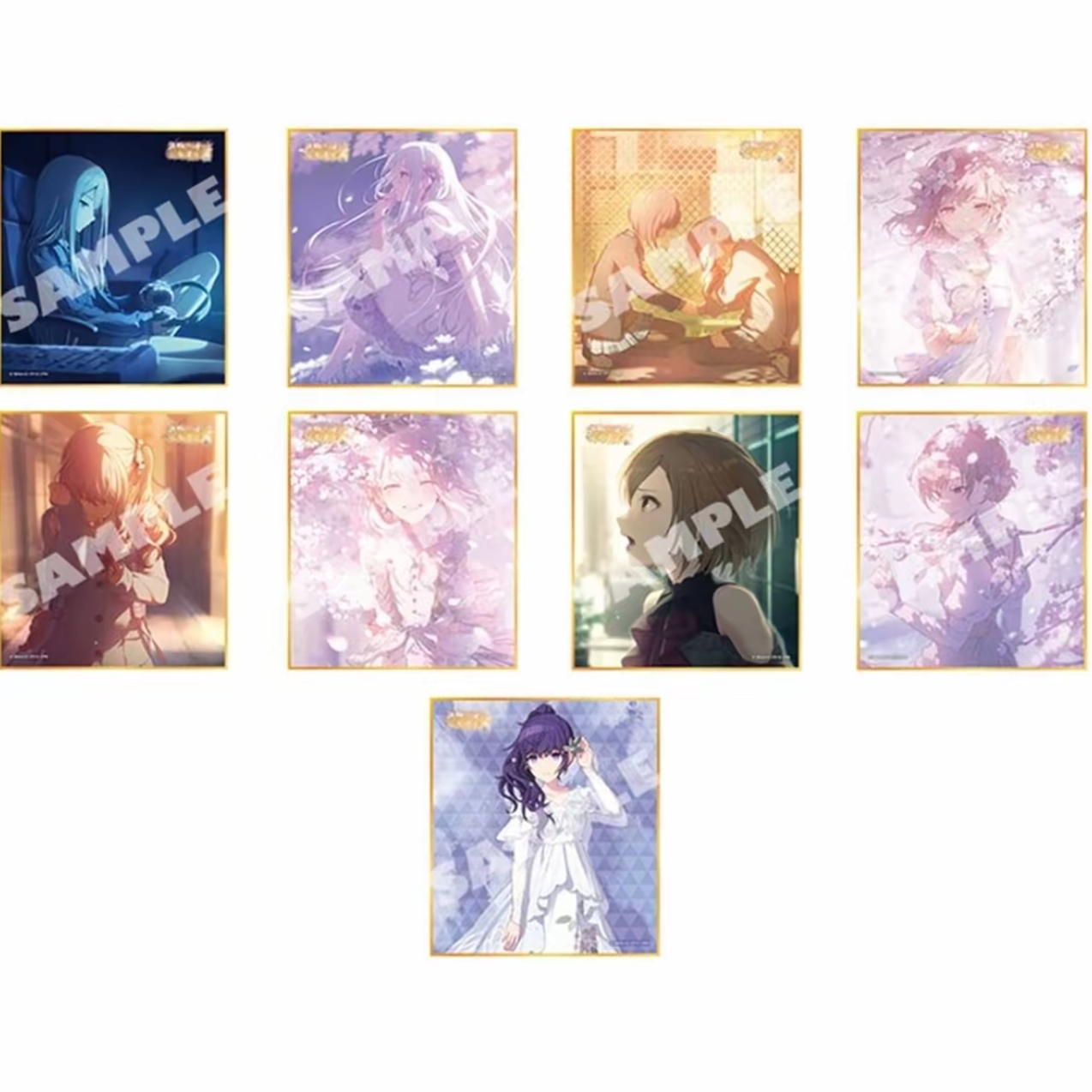 【PJSK】世界计划 啤酒烧烤 53abc 色纸 卡片盲盒 未成年禁止下单