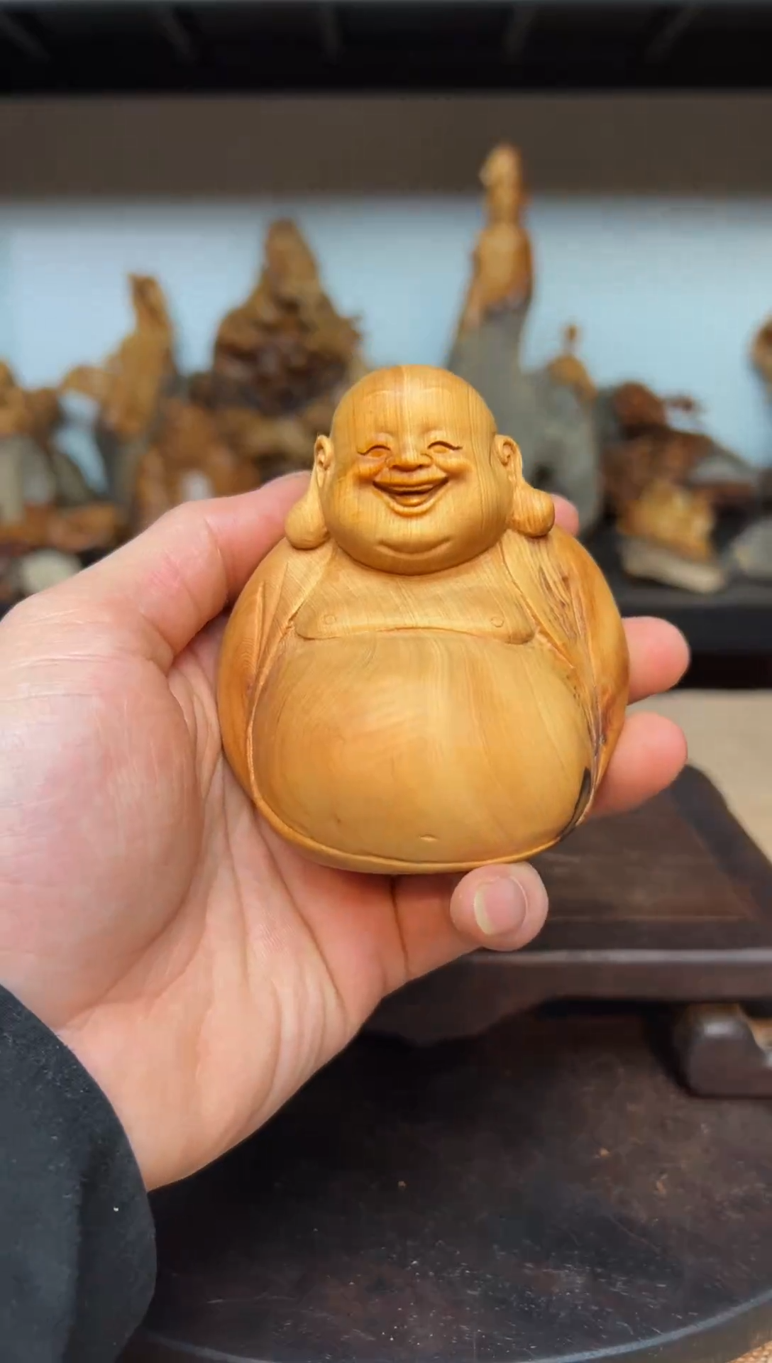 柏木（崖柏）崖柏雕刻件