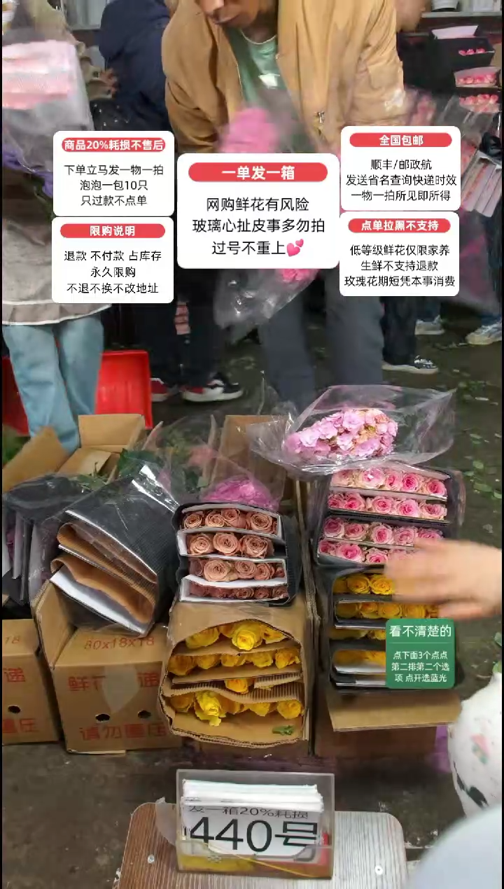 20%耗损发一箱❤号440