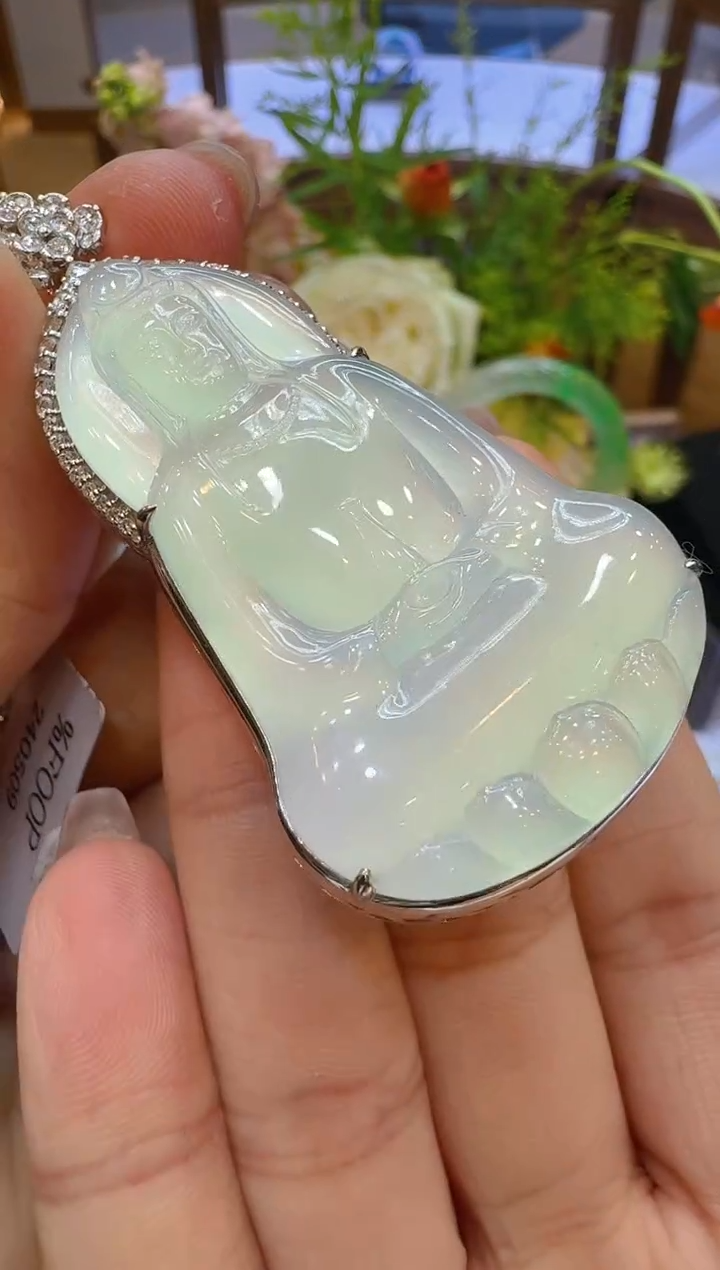 【闪购商品】翡翠吊坠(不含链)18K金镶嵌多样性团购发一件