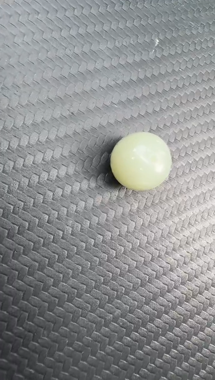 手串未镶嵌和田玉青*啊且末近矿微色差卡14老型单珠
