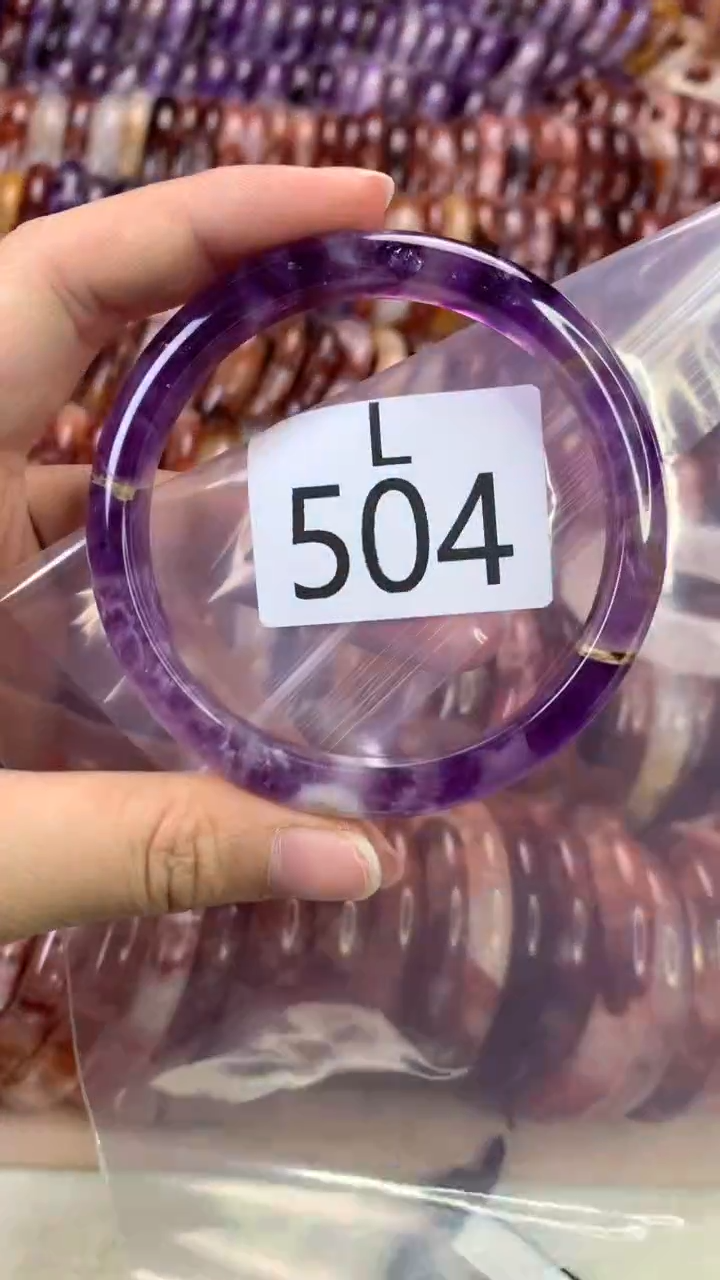 【闪购商品】水晶水晶手镯L未镶嵌504-61