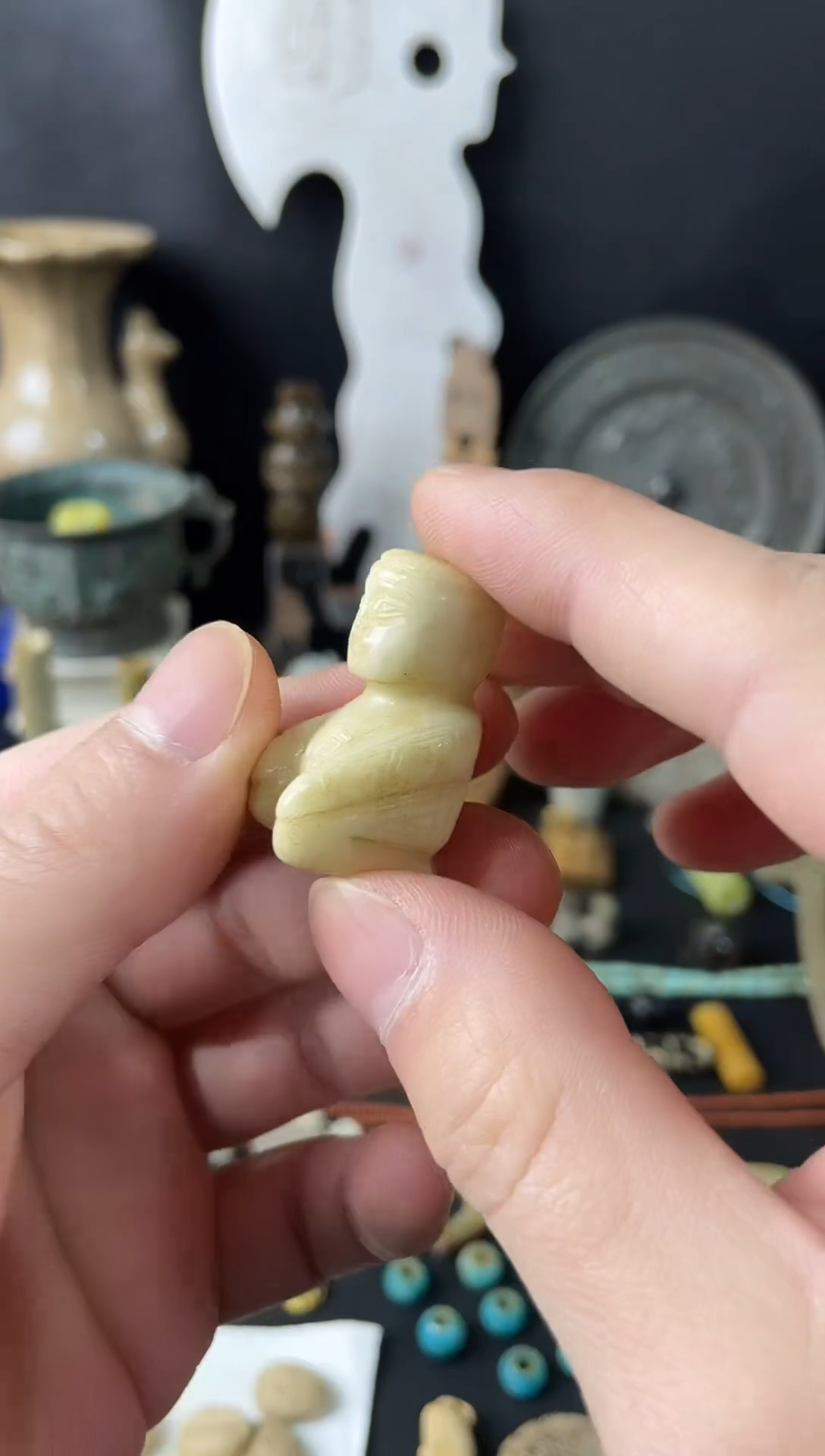 未镶嵌和田玉（糖玉）挂件枫*1