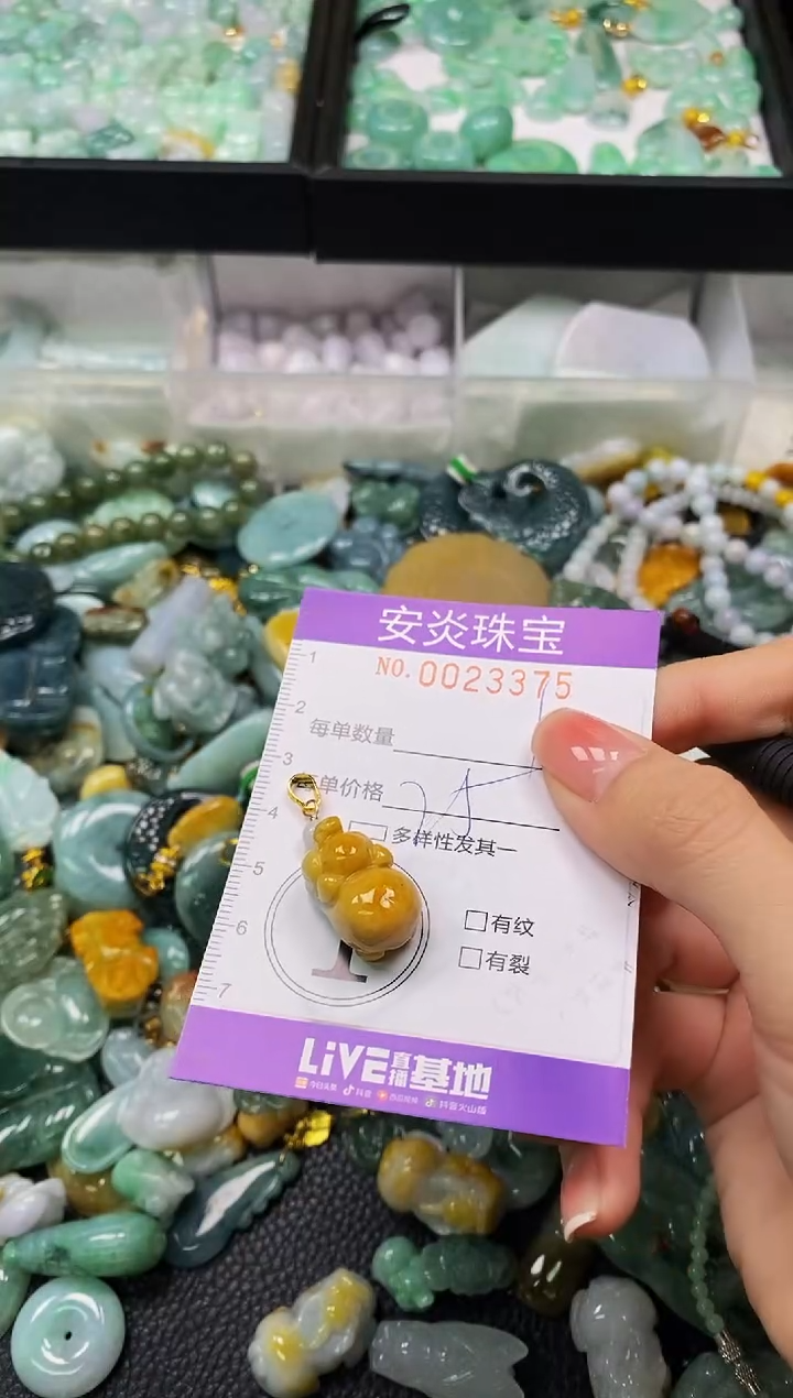 颈饰未镶嵌翡翠闪购0023375