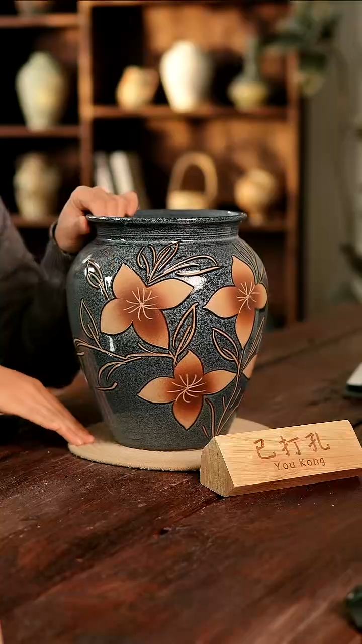 摆件25-230高26口16误差2已打孔瑕疵孤品
