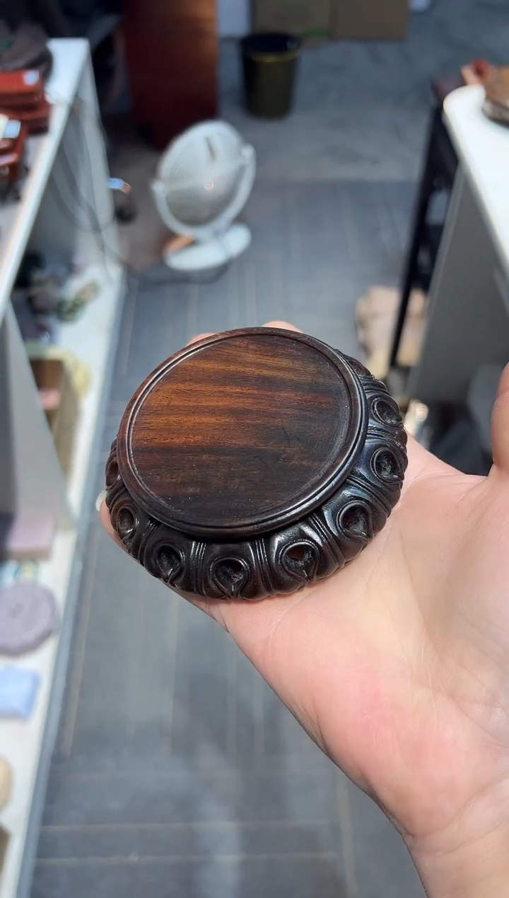 【闪购商品】红酸枝木类端景台底座