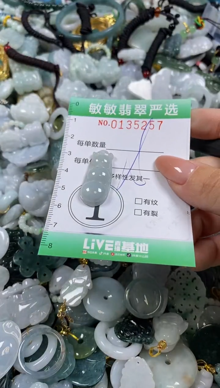 【闪购商品】翡翠颈饰未镶嵌闪购0135257