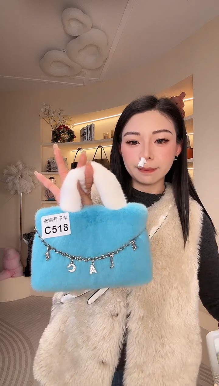 水貂毛【闪购商品】女包C518