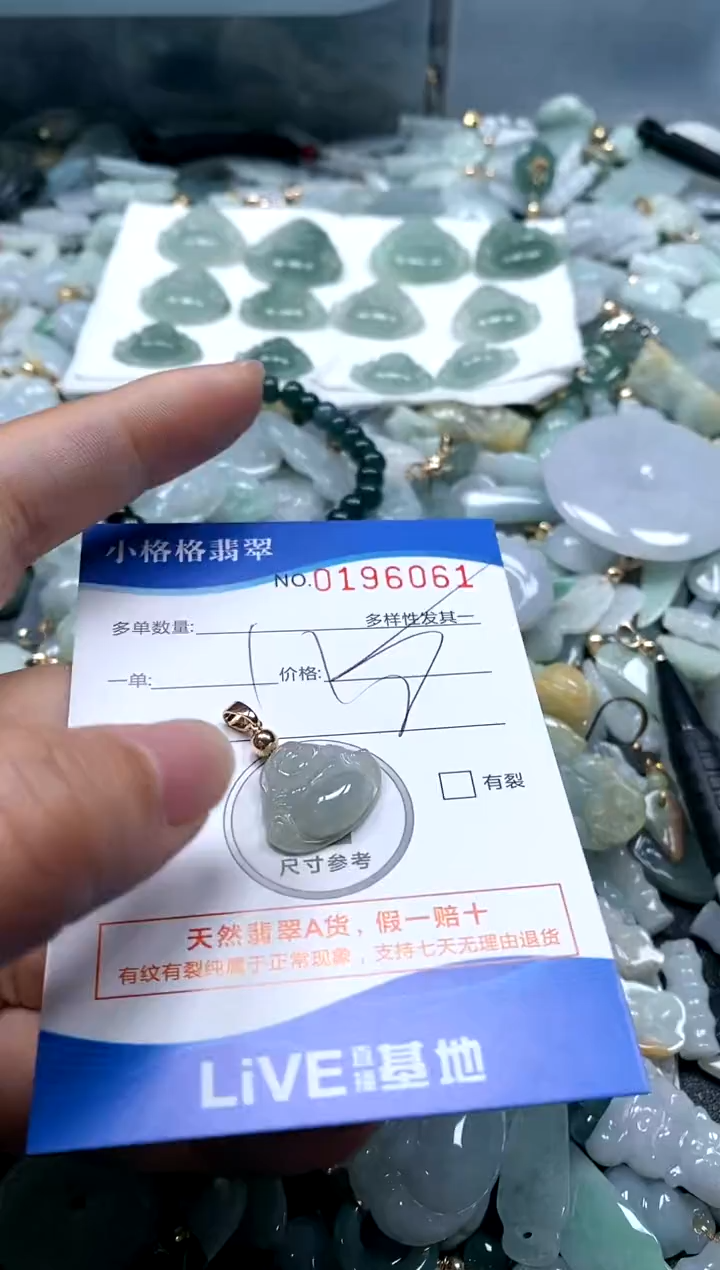 【闪购商品】翡翠颈饰未镶嵌闪购商品0196061
