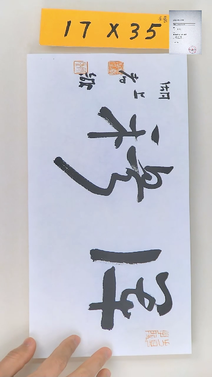 【闪购商品】书法江孝龙书法17*35浑穆