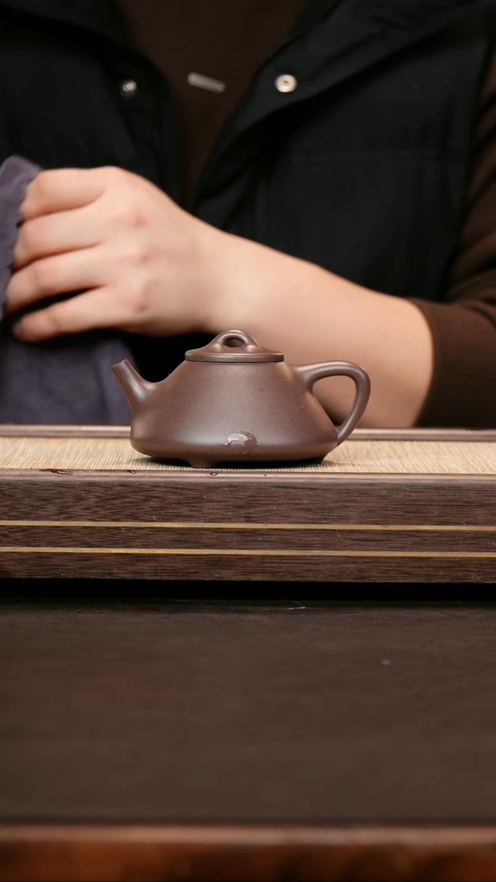 茶壶紫砂四号井底槽清 子冶石瓢