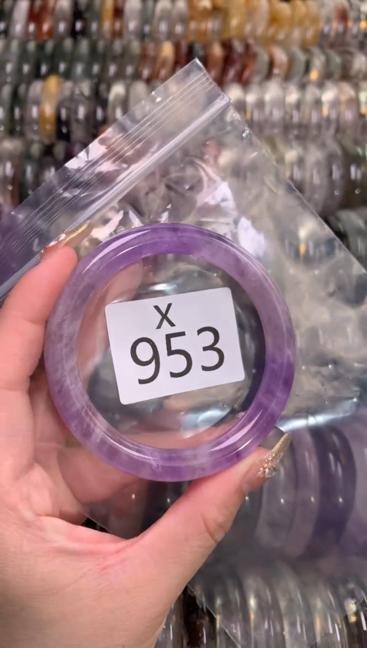 【闪购商品】水晶水晶手镯未镶嵌953-57