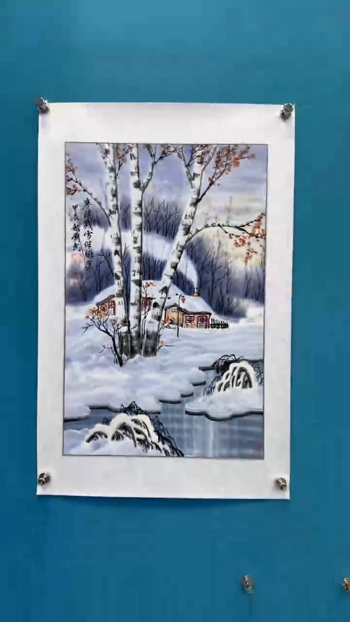 国画瀚美艺术刘武手绘-国画1