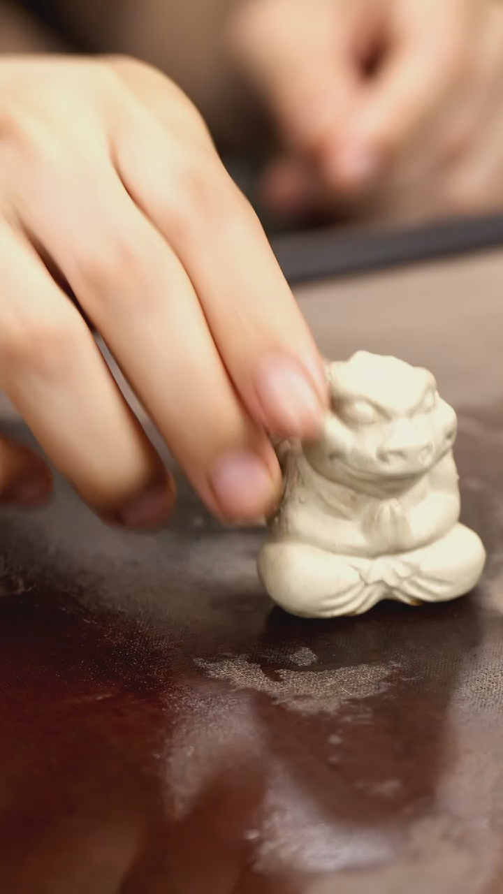 紫砂茶宠紫砂蟾仙