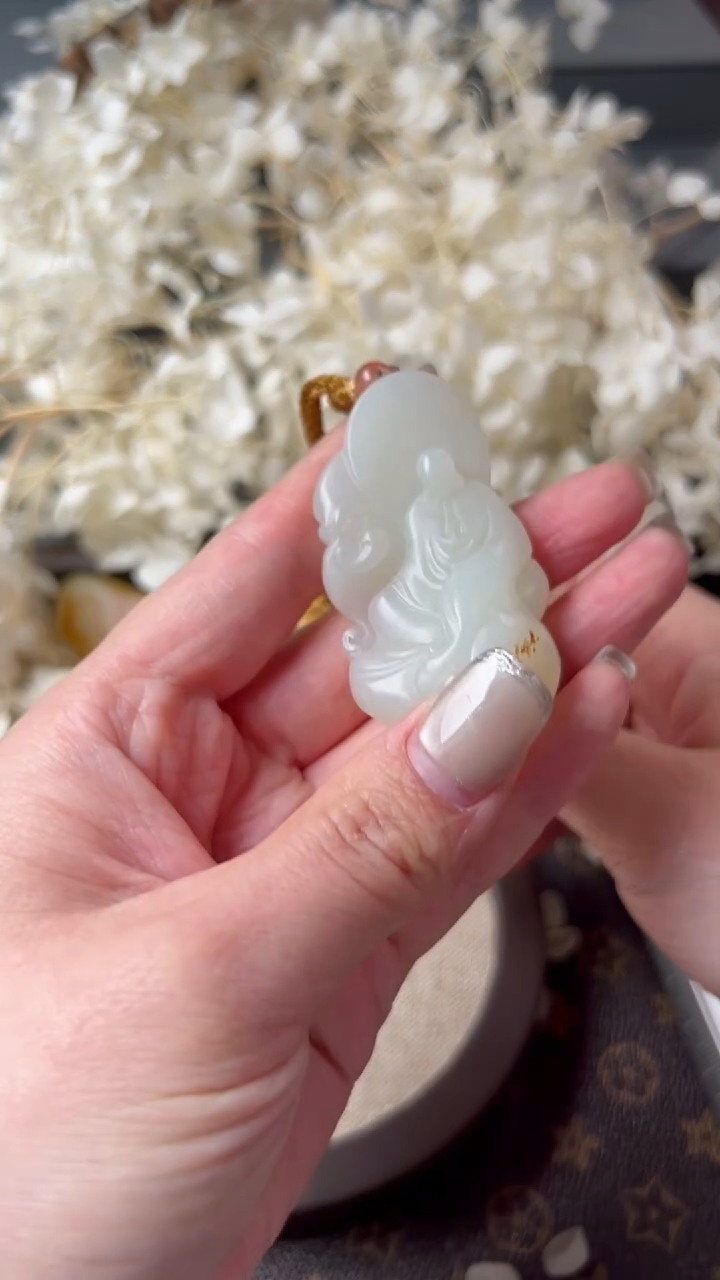 【闪购商品】和田玉吊坠(不含链)未镶嵌XYHT500183无相佛