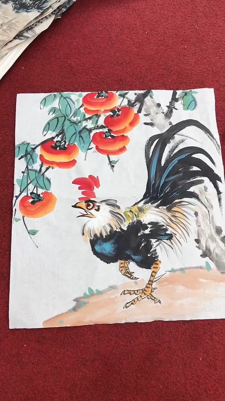 国画李火庆/国画/花鸟