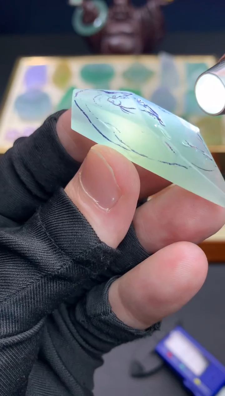 未镶嵌定制翡翠天然翡翠裸石