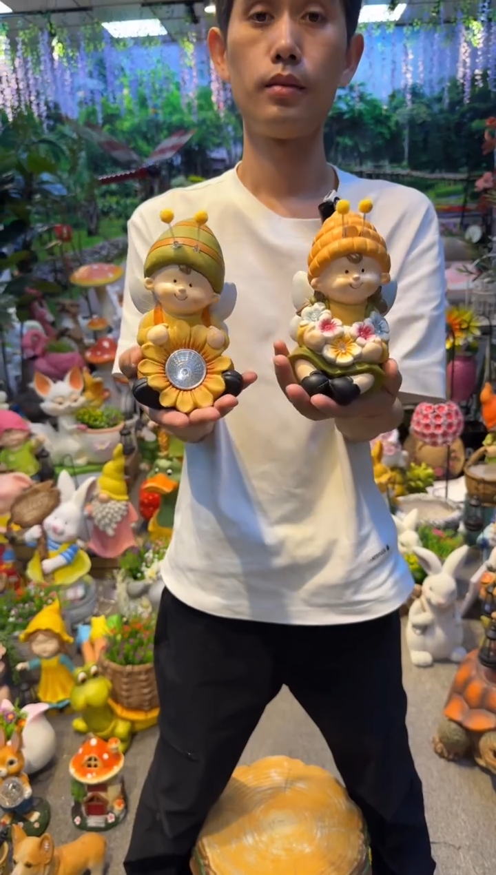 无花朵花园庭院摆件&00&