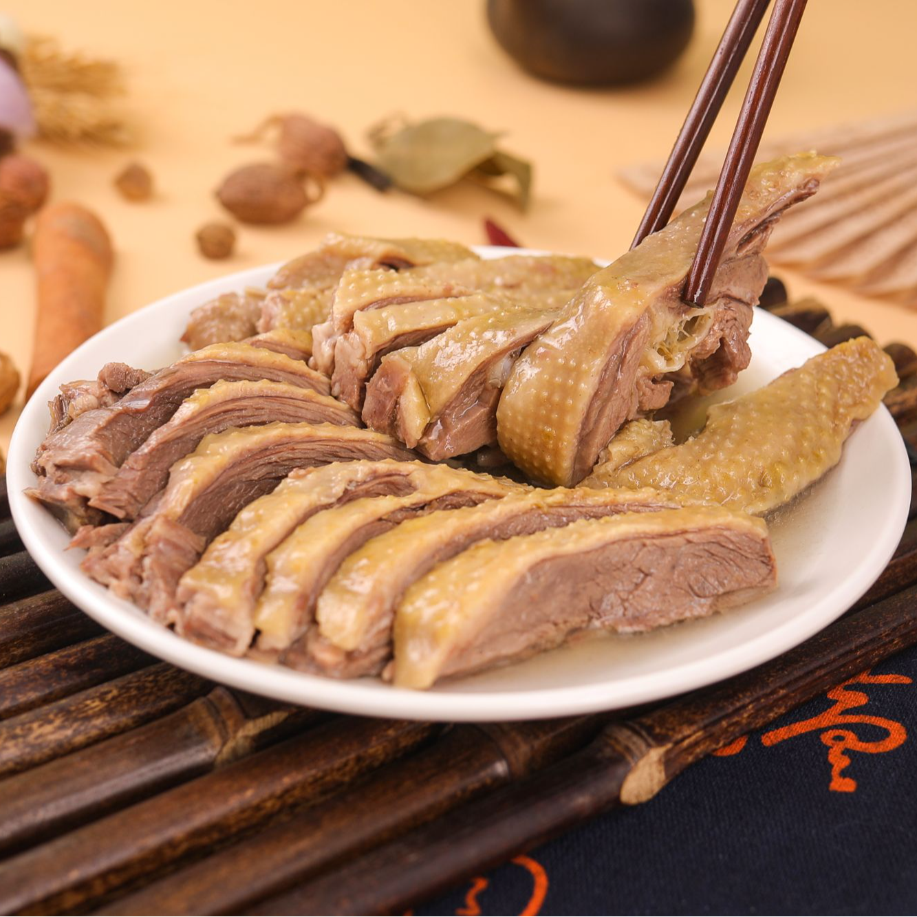 扬州盐水鹅 低温锁鲜 开袋即食熟食美味老卤小吃特产零食