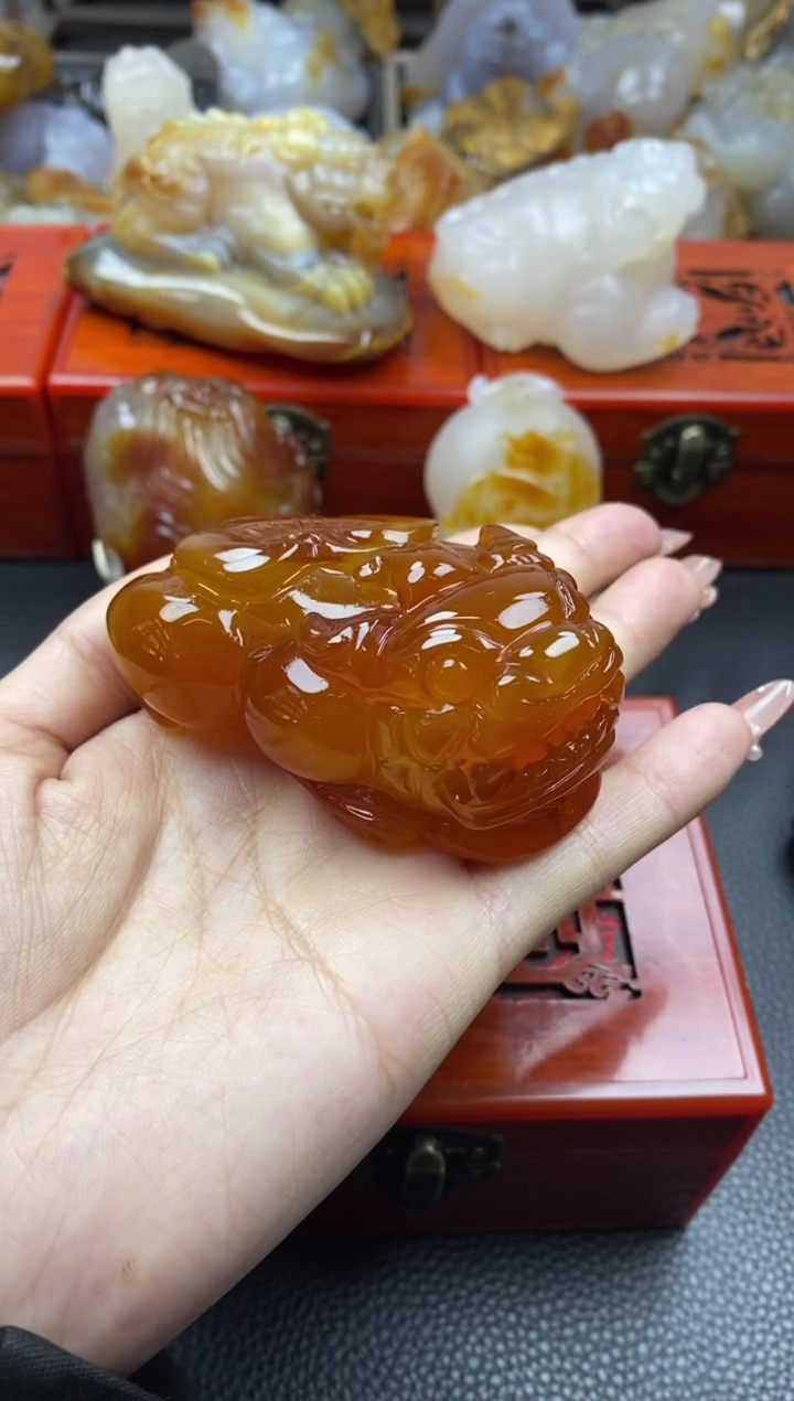 【闪购商品】玛瑙/玉髓手把未镶嵌00