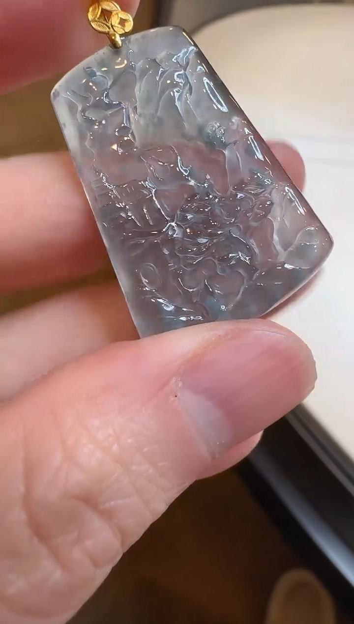 【闪购商品】翡翠吊坠(不含链)18K金镶嵌多样性团购发一件