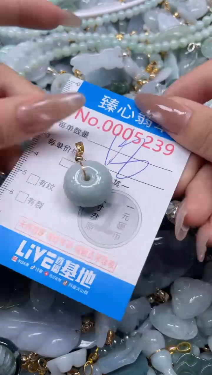 颈饰未镶嵌翡翠5239