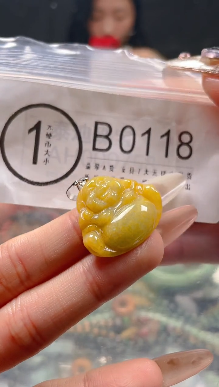 【闪购商品】翡翠颈饰未镶嵌/B/翡翠A货一图一物