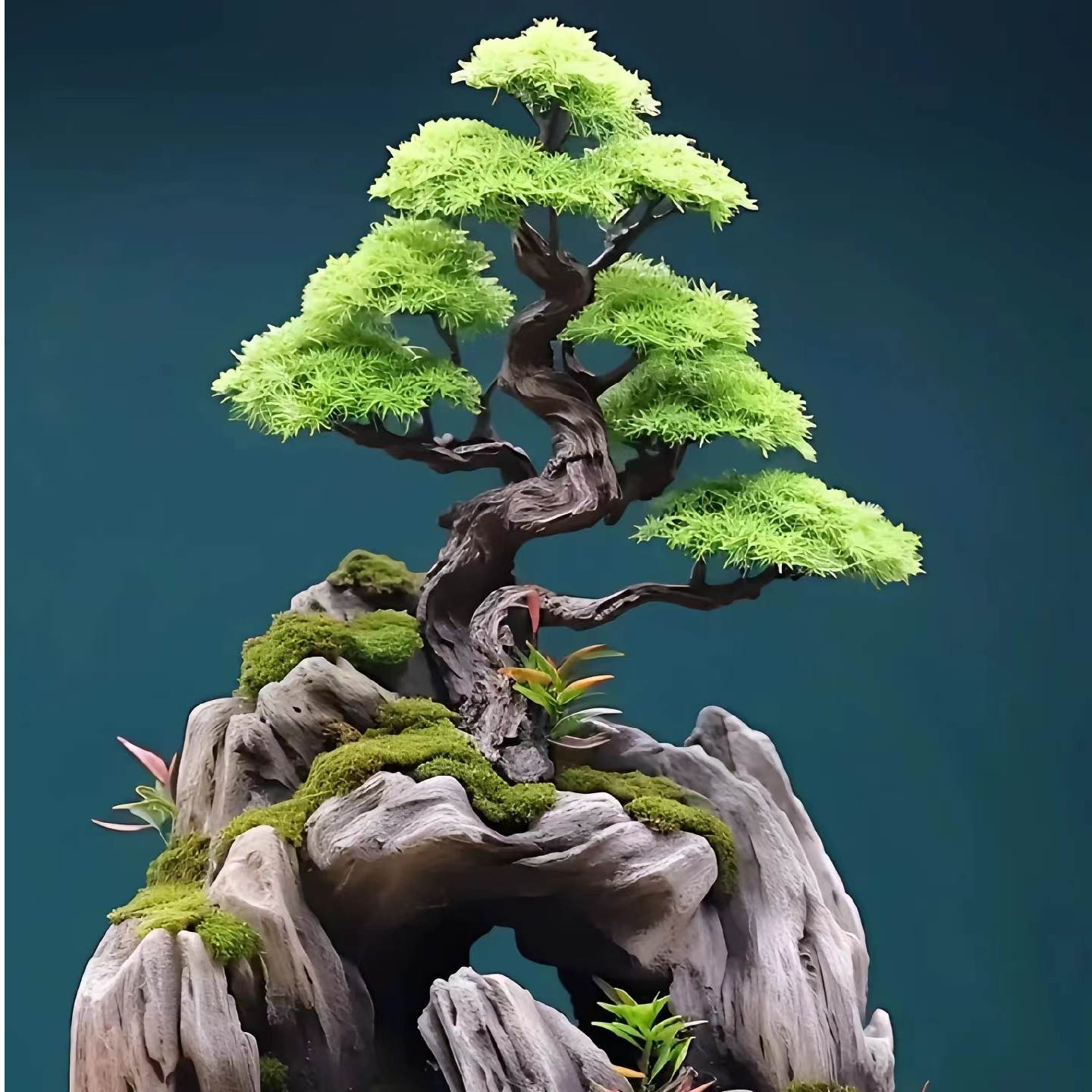 精品老桩盆景【一物一拍】松柏老桩室内室外养殖庭院花园地载盆载