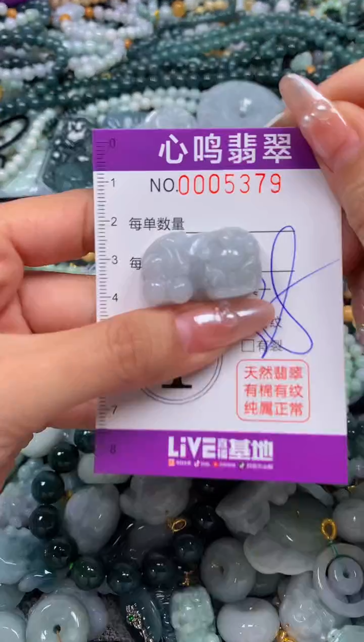 颈饰未镶嵌翡翠闪购005379